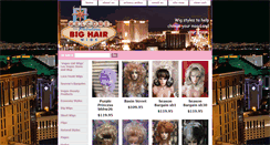 Desktop Screenshot of bighairwigs.com