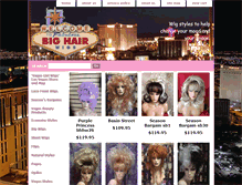 Tablet Screenshot of bighairwigs.com